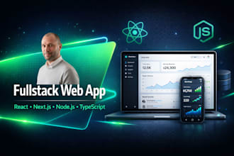 build a fullstack web app with react, nextjs and nodejs