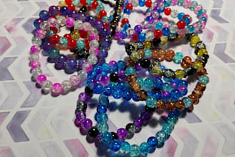 create and ship handmade beaded bracelets