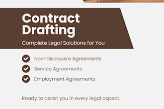do contract drafting or agreement drafting