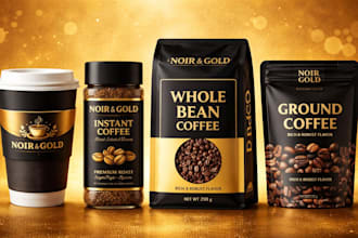 design coffee packaging, mylar bag, coffee pouch, coffee branding, tea packaging