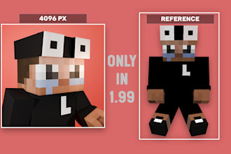 create the best custom minecraft skins pfp in your thought