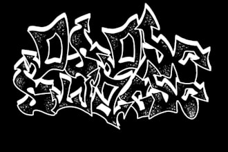 design a bold and edgy nu metal logo