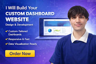 build a custom web app or dashboard