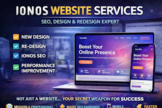 do ionos SEO, ionos website design, ionos ionos website redesign, ionos