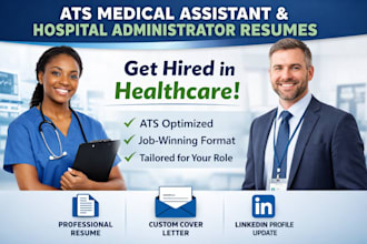 write ats medical assistant resume and hospital administrator resume