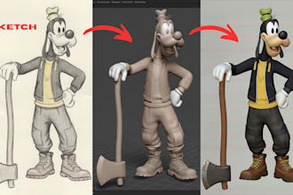 convert 2d image to  3d printable model, picture to 3d convert image to stl file