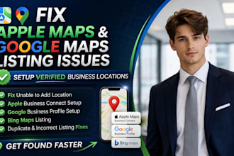 fix apple maps listing issues unable to add location setup verified apple maps