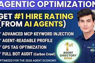 optimize rentahuman profile to get you hired by ai agents