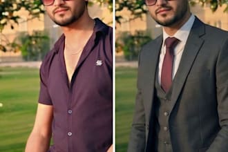 create professional ai portraits and clothing swap