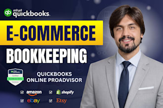 do ecommerce bookkeeping for amazon shopify ebay in quickbooks online