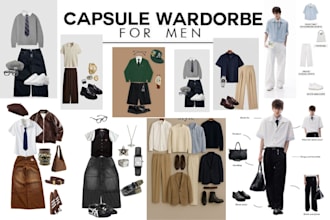 do wardrobe makeover and be men fashion consultant and virtual personal stylist