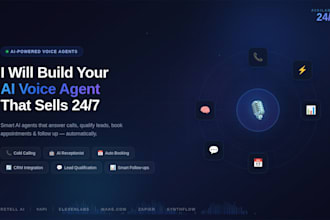 build ai voice agents using vapi, retell ai for cold calling, ai receptionist