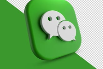 create and scan wechat qq game or business account