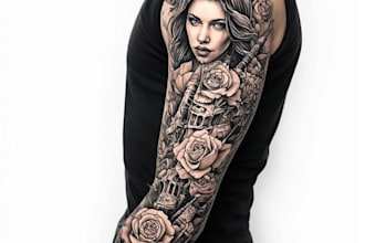 create tattoo design, custom tattoo