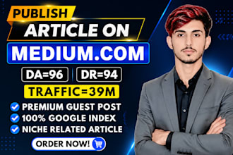 publish guest post on linkedin,com and medium,com premium guest post service