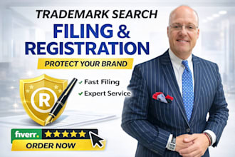 do trademark search, filing and registration