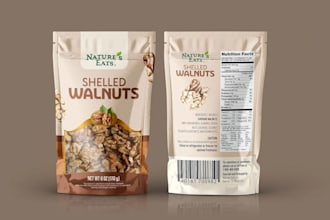 design unique product packaging, pouches, boxes, labels amazon ready packs