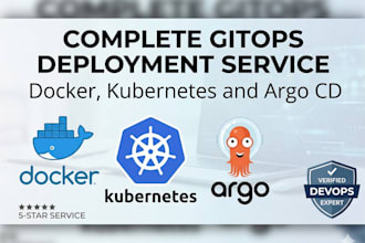 set up docker containers and kubernetes for your applications