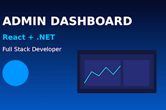 build a modern react admin dashboard with API