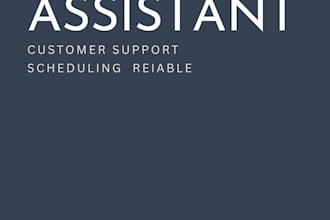 be your virtual assistan for scheduling customer support and admin task