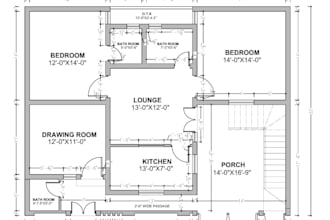 a 2d detailed plan