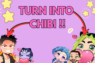 draw u in chibi style