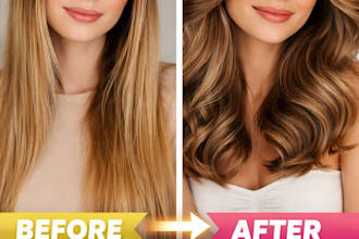 perfect hair style and hair color based on your face shape