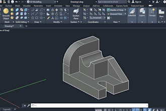 create accurate basic mechanical 3d models in autocad