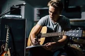 be your songwriter, write lyrics and melody for a custom hit song