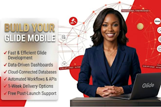 design and develop a no code mobile app using glide