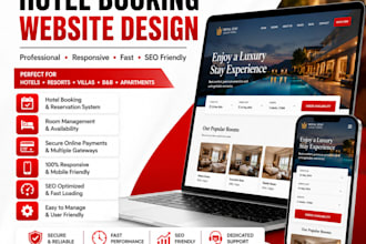 make hotel booking website