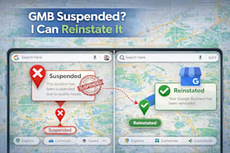 reinstate suspended google my business gmb profile and fix disabled listing