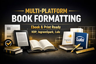 create print ready book formatting for ingramspark