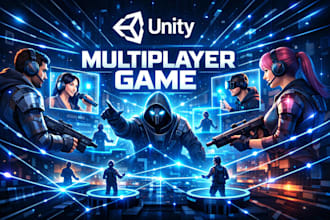 create a multiplayer unity game with photon