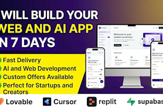 build ai saas mvp with cursor lovable replit ai supabase