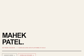 design and develop a custom HTML website from concept to launch