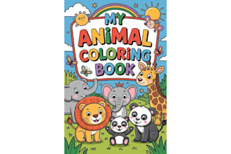 create kids coloring book pages, children coloring book illustrations