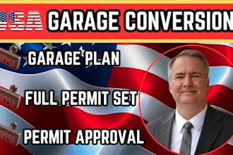 permit civil engineer,full permit set, garage conversion,mep plan,ca,nc,ny,wa,oh