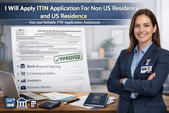apply itin application for non US residence and US residence