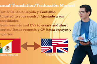 translate short stories and essays from english to spanish