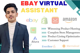 be your ebay virtual assistant and manage your ebay store