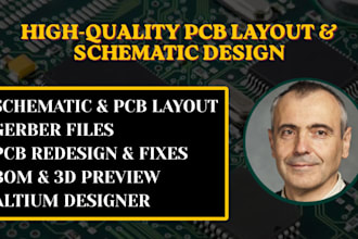 design pcb layout and circuit schematic using altium