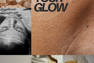 design aesthetic pinterest pins and social media posts