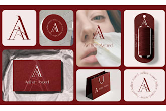 create the brand kit, brand design, logo, brand book
