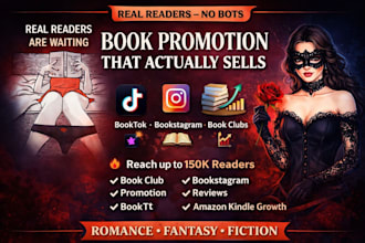 do book promotion book club amazon kindle book marketing booktok bookstagram pro