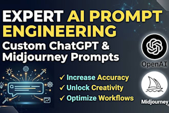 write highly optimized ai prompts for chatgpt, midjourney, or claude
