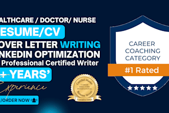 write healthcare medical nursing doctor clinical research scientist resume cv
