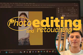 photo editing and retouching
