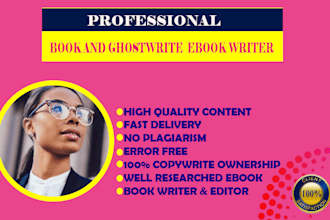 format, edit and proofread your ebook professionally
