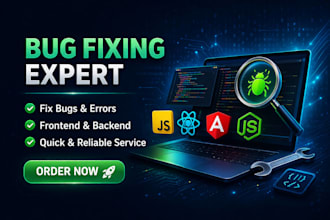 fix bugs in your react or mern web application